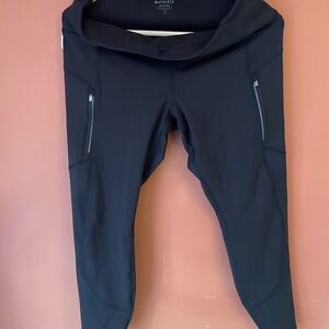 Athleta Black Rainier Leggings